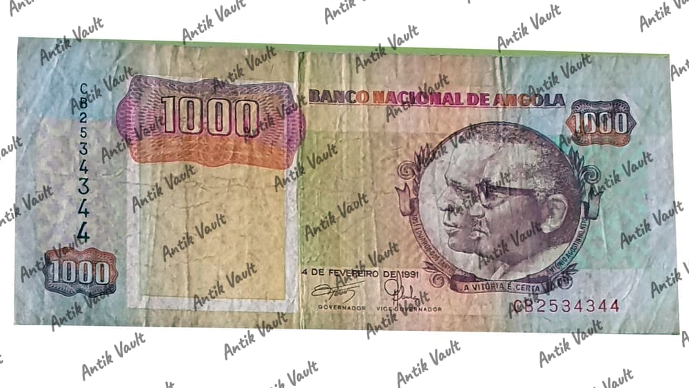 Angola 1000 Banknote