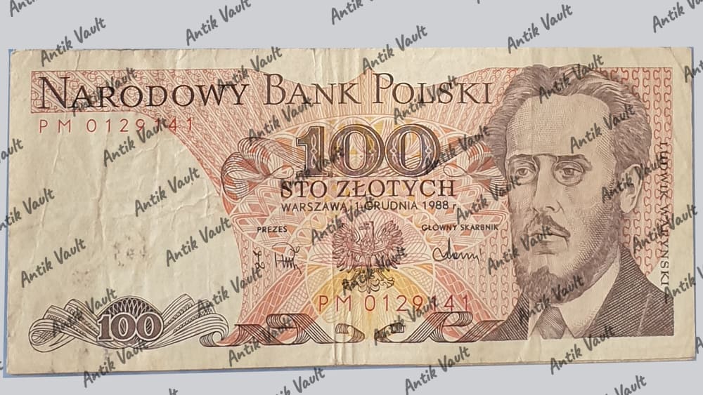 Poland 100 Banknote — Photo 1