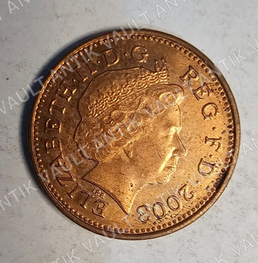 United Kingdom 1 Pence Coin — Obverse