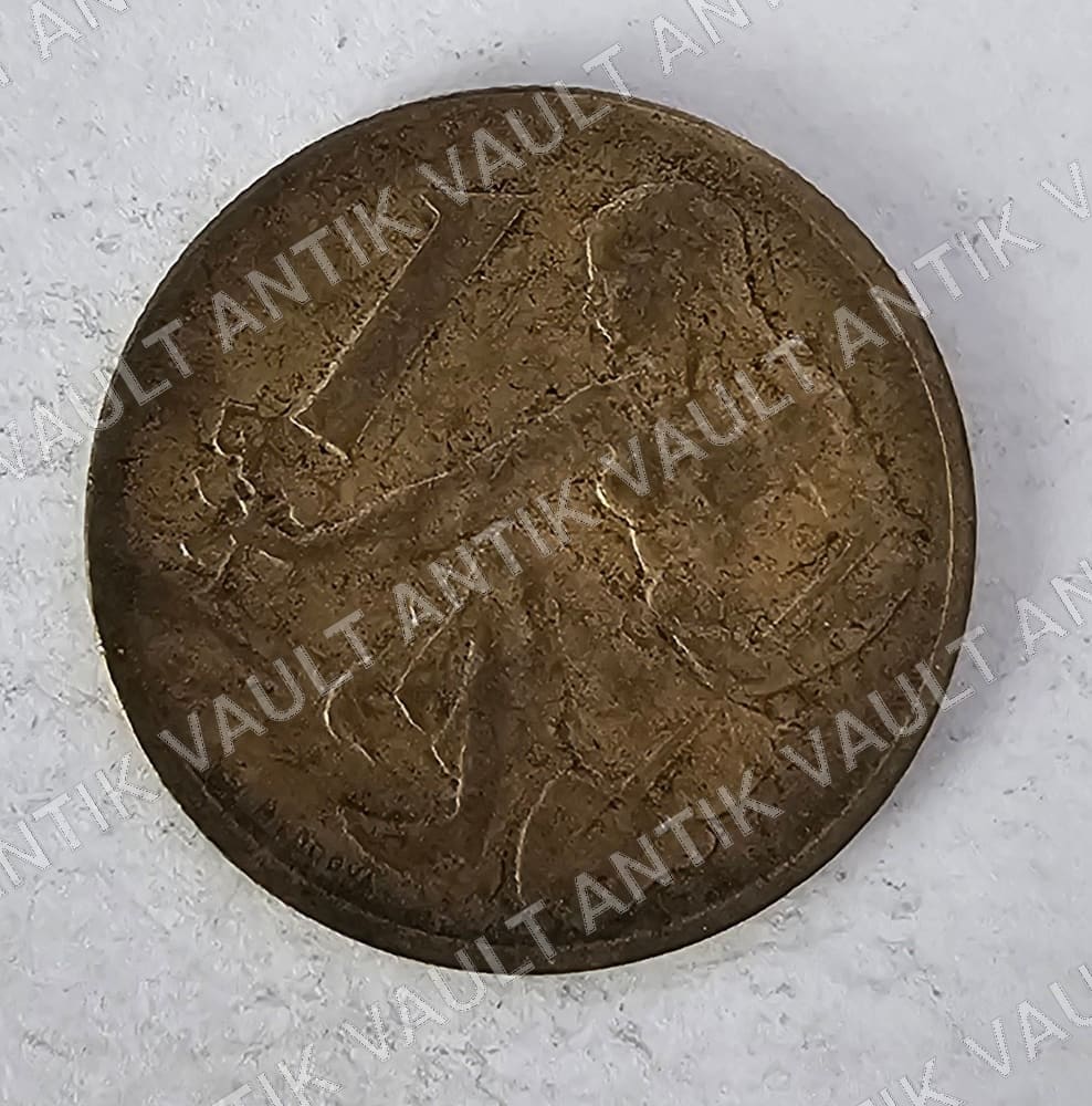 Czechoslovakia 1 Kopek Coin — Obverse