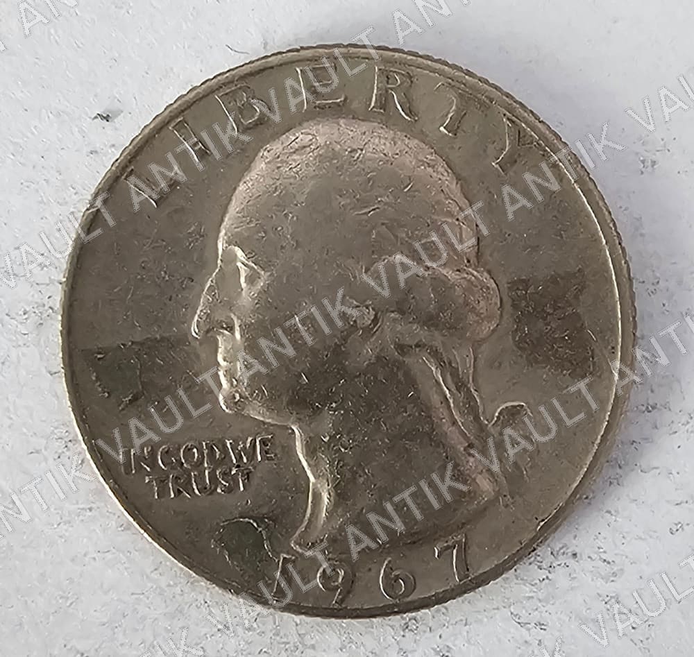 United States 25 Cents Coin — Obverse